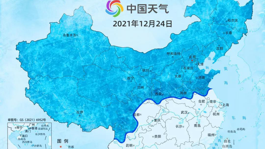 全国冰冻线进程图，揭示寒冬背后的力量与深远影响